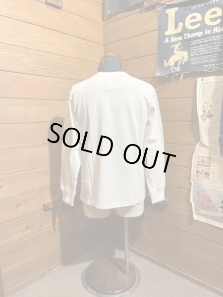 画像2: Colimbo/Roughlock TX-Knittin'g L/S Tee  ホワイト (2)