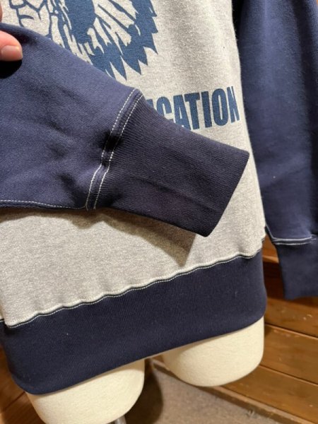 画像6: Cushman/Two Tone Freedom Sleeve Sweat (6)