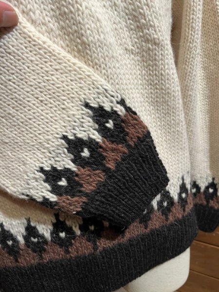 画像4: Colimbo/Sandia Alpaca Wool Sweater ホワイト (4)