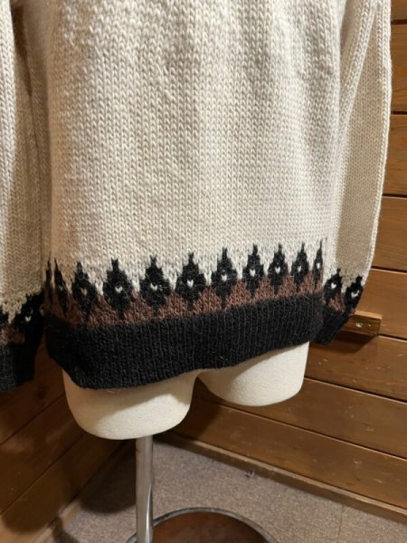画像5: Colimbo/Sandia Alpaca Wool Sweater ホワイト (5)