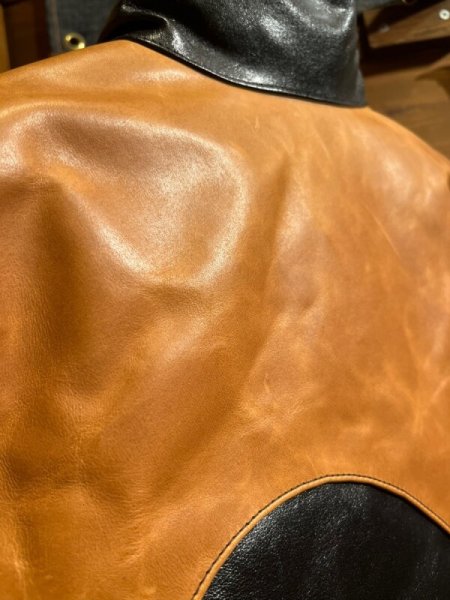 画像9: RainbowCountry/Horse Hide Down Vest ''Challenger'' Duo Tone (9)