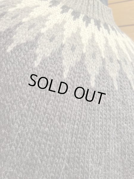 画像7: Colimbo/Sandia Alpaca Wool Sweater　ブラック (7)