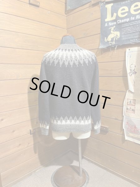 画像2: Colimbo/Sandia Alpaca Wool Sweater　ブラック (2)