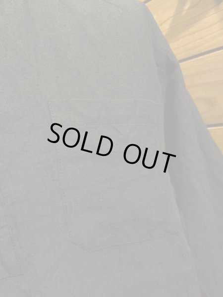 画像5: Cushman/Linen Sleeping Shirts　ブラック (5)