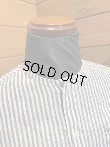 画像3: Cushman/Linen Sleeping Shirts　ストライプ (3)