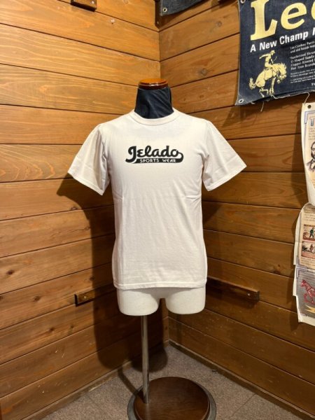 画像1: JELADO/ジェラードロゴ Tee バニラ (1)