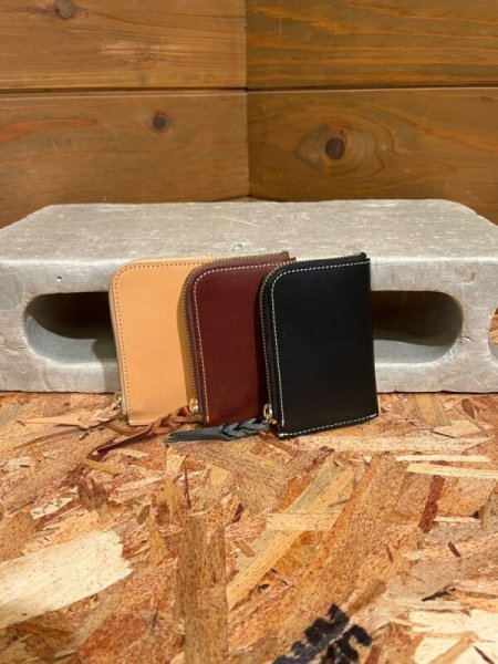 画像1: Cushman/L Zip Leather Coin Purse (1)