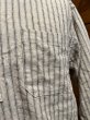 画像4: Cushman/Cotton Linen Stripe Sleeping Shirts　ベージュ (4)