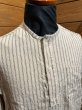 画像3: Cushman/Cotton Linen Stripe Sleeping Shirts　ベージュ (3)