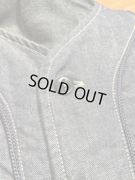 画像4: Colimbo/Doolittle Base Ball Shirt 10oz Indigo Denim (4)