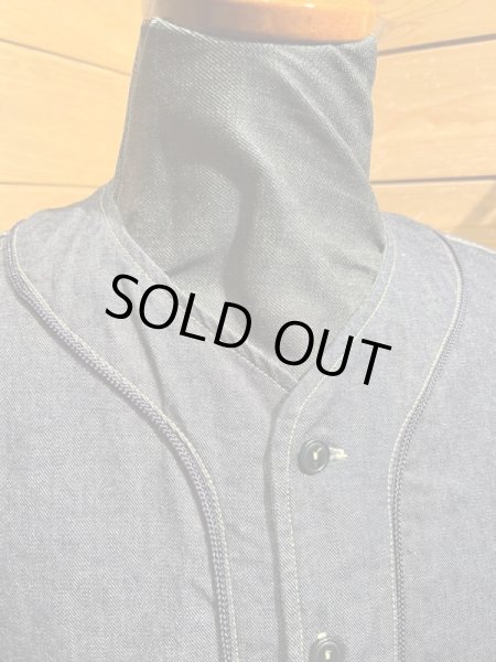 画像3: Colimbo/Doolittle Base Ball Shirt 10oz Indigo Denim (3)