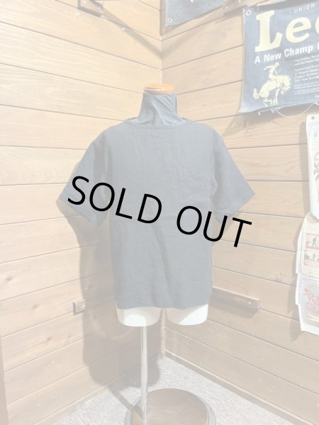画像1: Colimbo/Saint-Malo Smock Shirts ブラック (1)