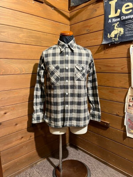 画像1: Cushman/Nel Check Work Shirts (1)