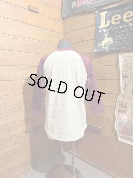 画像2: Cushman/3/4 Sleeve Baseball Tee (2)