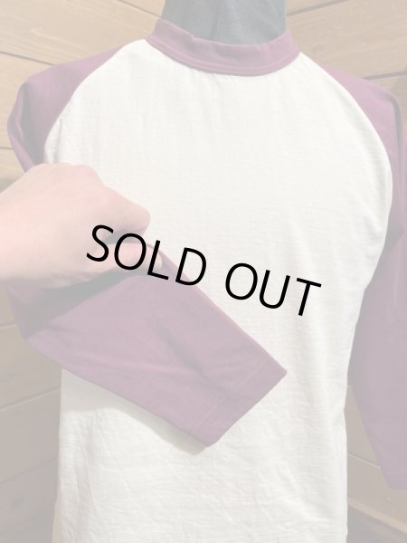 画像5: Cushman/3/4 Sleeve Baseball Tee (5)