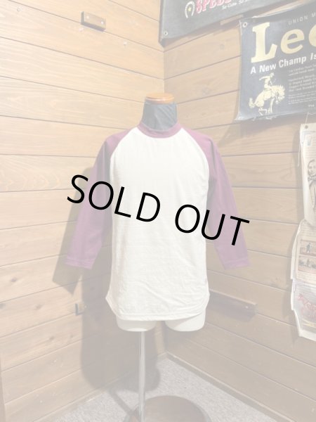 画像1: Cushman/3/4 Sleeve Baseball Tee (1)