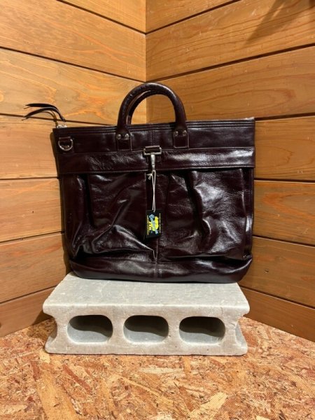 画像2: RainbowCountry/Leather Helmet Bag (2)