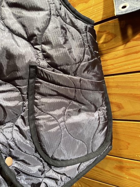 画像6: Cushman/Quilting & Fur Reversible Vest (6)