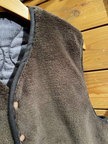 画像8: Cushman/Quilting & Fur Reversible Vest (8)