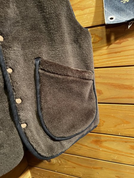 画像9: Cushman/Quilting & Fur Reversible Vest (9)