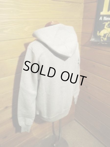 画像4: JELADO/吊り裏毛　フルジップパーカー　グレー (4)