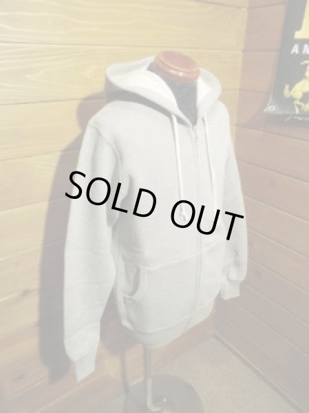 画像3: JELADO/吊り裏毛　フルジップパーカー　グレー (3)