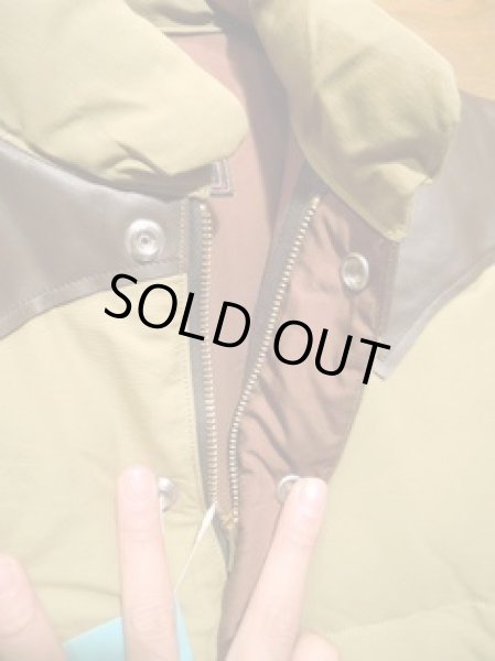 画像6: SugarCane/コットンｘナイロン　ダウンベスト (6)