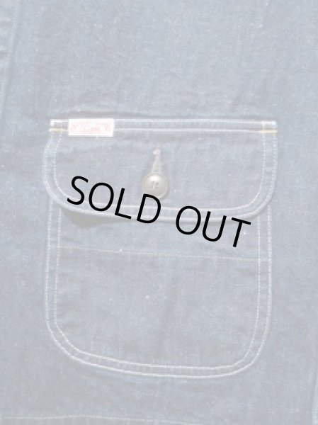 画像6: SugarCaneLight/ネップデニムベスト (6)