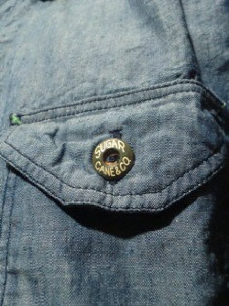 画像7: SugarCane/シャンブレーワークシャツ (7)