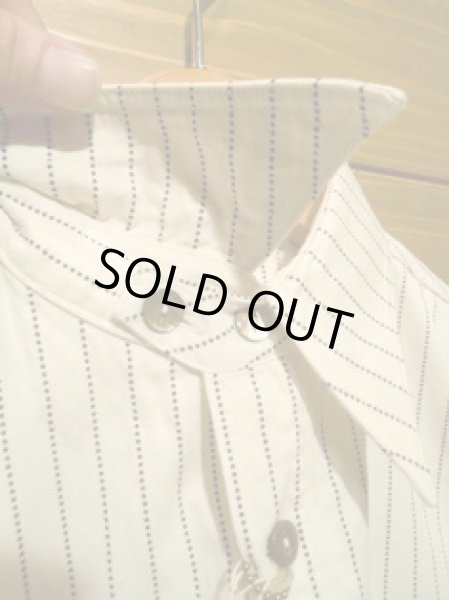 画像7: SugarCane/ホワイトウォバッシュワークシャツ (7)