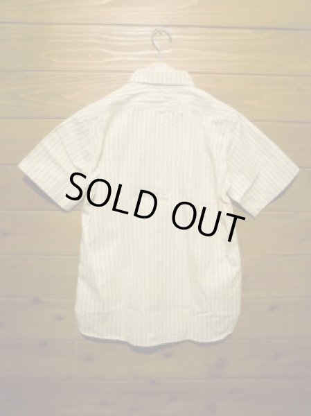 画像2: SugarCane/ホワイトウォバッシュワークシャツ (2)
