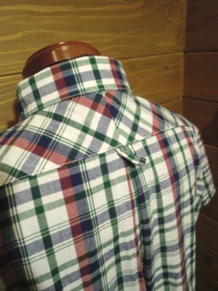 画像7: YEALOW/マドラスチェックシャツ (7)