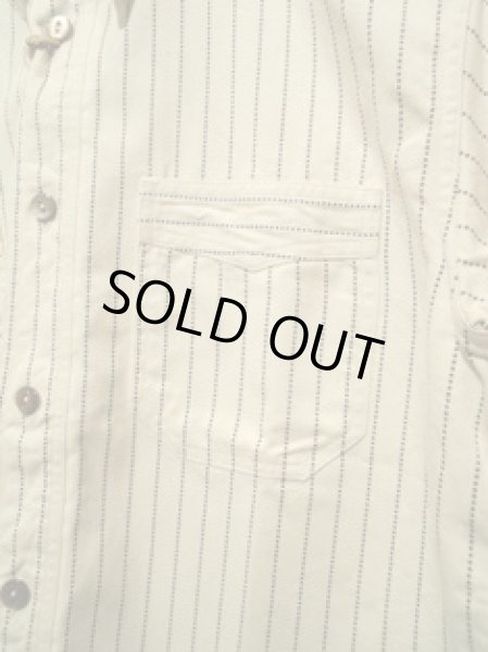 画像6: SugarCane/ホワイトウォバッシュワークシャツ (6)