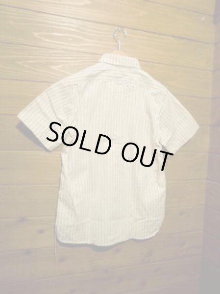 画像4: SugarCane/ホワイトウォバッシュワークシャツ (4)