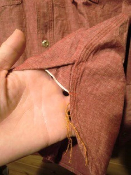 画像7: JELADO/ガチャポケシャンブレーシャツ　レッド (7)