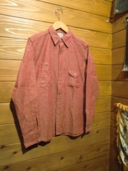 画像3: JELADO/ガチャポケシャンブレーシャツ　レッド (3)