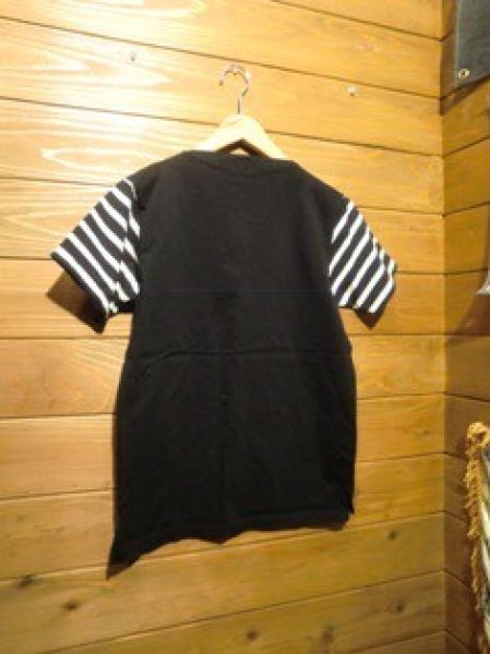 画像4: Cushman/ボーダースリーブ　バスクTee (4)