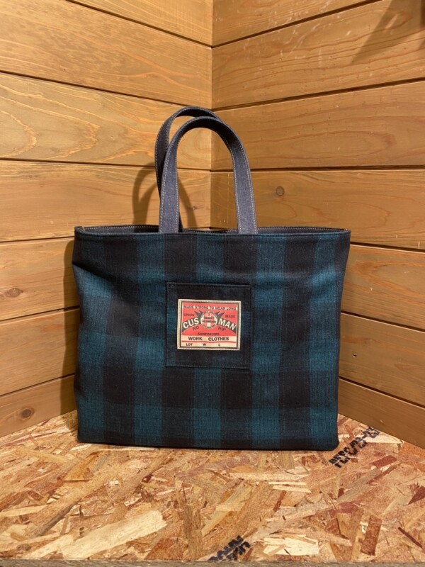 Cushman/Reversible Tote Bag Large クッシュマン/リバーシブルトート